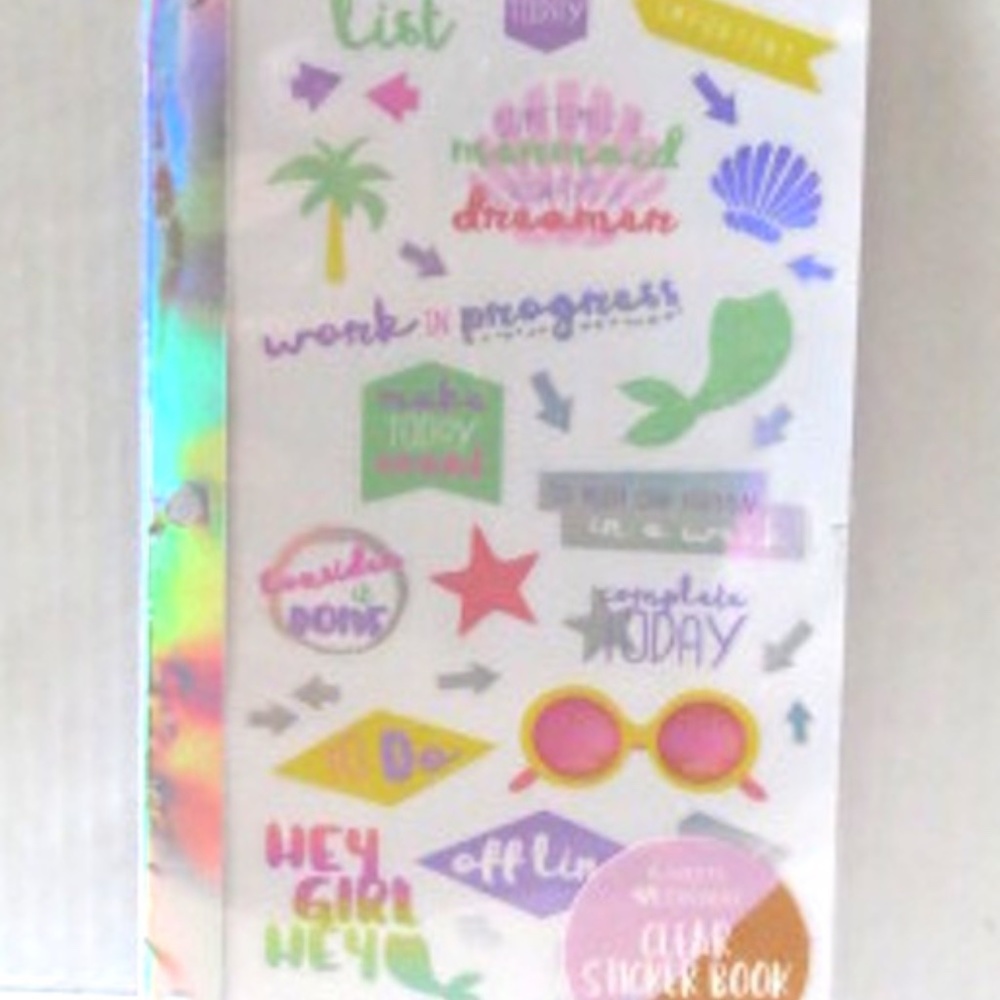 Made for Retail Holographic Sticker Book
